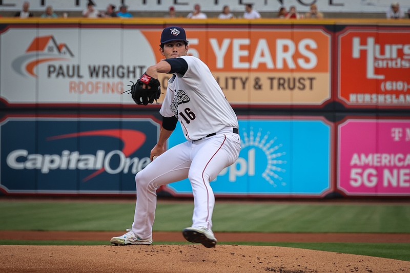Phillies top prospect Andrew Painter pitches three scoreless innings in Triple-A debut